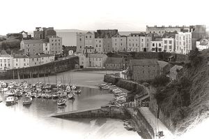 Tenby Harbour in the morning