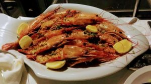 Prawn Dinner at Mundo Vida