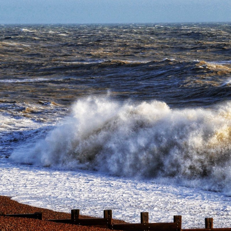 Stormy Seas at St&nbsp;Leonards-on-Sea